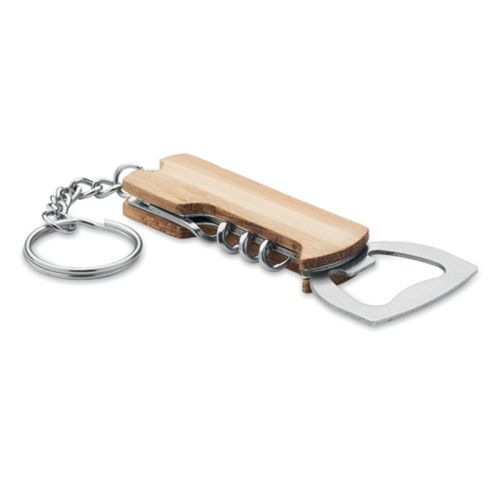 3-in-1 bamboo keychain - Image 4